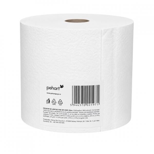 Sovio Industriepapierrolle 100 m, 444 Blatt, 2-lagig