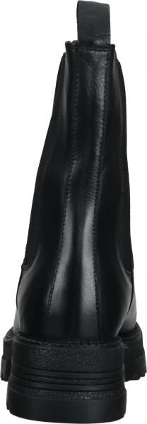 Modische LAZAMANI Stiefelette Schlupfschuhe f&uuml;r Damen 85.397 black Schwarz