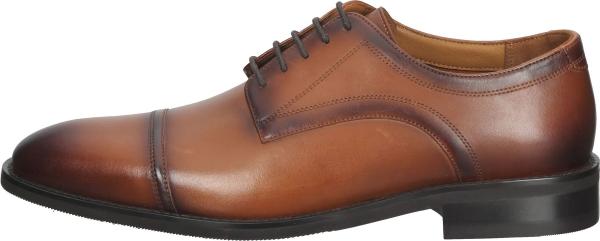 Komfortable GORDON & BROS Businessschuhe Schn&uuml;rschuhe f&uuml;r Herren 624696 TAN Rot