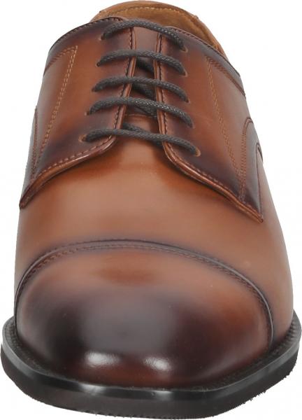 Komfortable GORDON & BROS Businessschuhe Schn&uuml;rschuhe f&uuml;r Herren 624696 TAN Rot