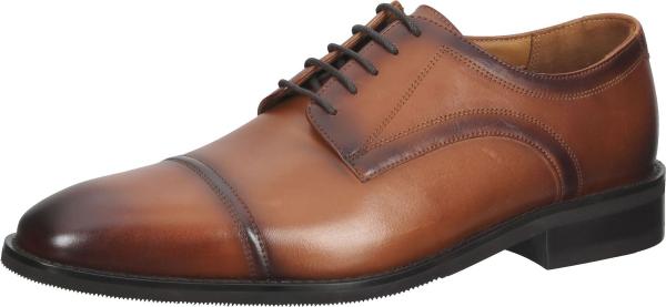 Komfortable GORDON & BROS Businessschuhe Schn&uuml;rschuhe f&uuml;r Herren 624696 TAN Rot