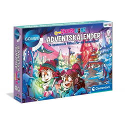 Clementoni 59251- Galieo - Escape Game - Adventskalender