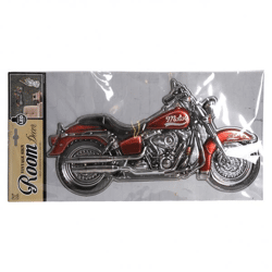 LED-Schild aus Kunststoff Motorrad 21 x 39 cm 8 LEDs