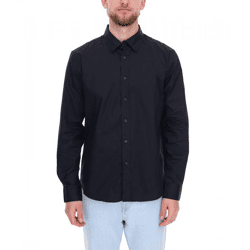 ELEVATE Hamell Langarm-Hemd schlichtes Herren Business-Hemd Popelin 118 g/m2 3816899 Schwarz