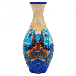ArtVase „Starry Night Castle“ 3D-Puzzle-Vase (artvase_WH200) | 160 geschwungene Teile