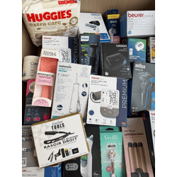Wholesale offer, P69058, BH, 75% BELOW RETAIL, cat. B (unverified AMAZON RETURNS Beauty and Health), 391 items, 6,94€/Item - 17,96€/kg