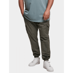 Modern URBAN CLASSICS Men's Stretch Jeans with Zipper Pockets, Cotton, Anthracite