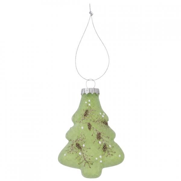 Boltze Weihnachtsanhänger Mikos 11 cm, 3er-Set, sortiert