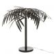 J-Line Tischlampe, Lampenschirm aus schwarzem Metall, 73 cm