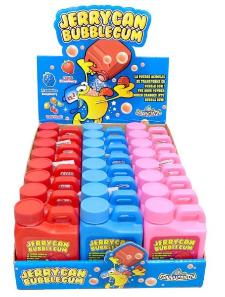 Funny Candy - Jerry Can Bubble Gum Kanister - 35 g