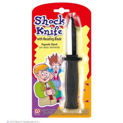 SCHOCK DOLCH (mit zurückspringender Klinge)