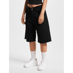 bequeme DEF Damen Shorts mit Baumwolle Schwarz
