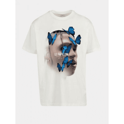 modernes Mister Tee Herren T-Shirt 240 g/m² mit Baumwolle Weiß