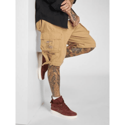 sommerliche Brandit Herren Shorts mit Baumwolle Beige