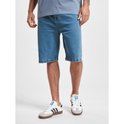 bequeme Denim Project Herren Shorts mit Baumwolle Blau