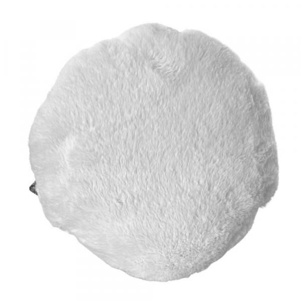 „Let it snow“-Kissen „Schneemonster“, 34 cm