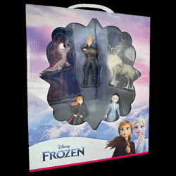 Bullyland 13414 - WD 10 Jahre Diseny Frozen Spielfiguren Geschenkset 2