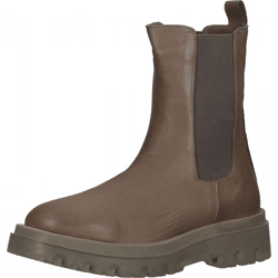 Elegante LAZAMANI Stiefelette Schlupfschuhe für Damen 67.071 taupe Beige