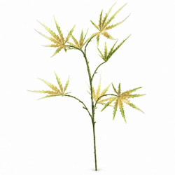 Kunstzweig Acer, gelb, 100 cm