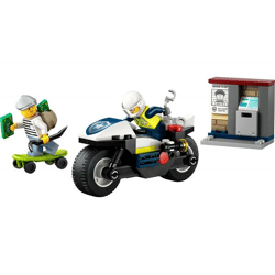 LEGO® City 60455 - Police motorcycle chase (65 pieces)