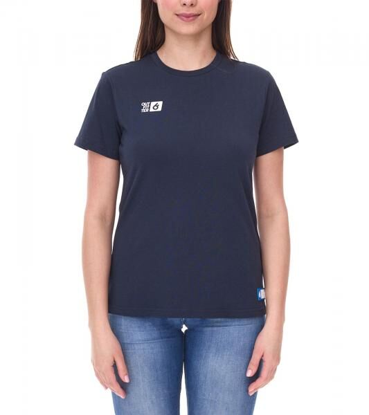 Outfitter OCEAN FABRICS TAHI T-Shirt nachhaltiges Damen Pr&auml;sentations-Shirt Sommer-Shirt Sport OUT-W-1020-OTW-42 Dunkelblau