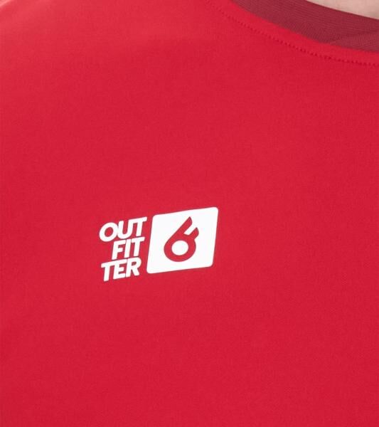 Outfitter OCEAN FABRICS TAHI Match Trikot Herren nachhaltiges Training-Shirt mit Mesh-Einsätzen Fitness-Shirt Kurzarm-Shirt OUT-M-1046-OTW