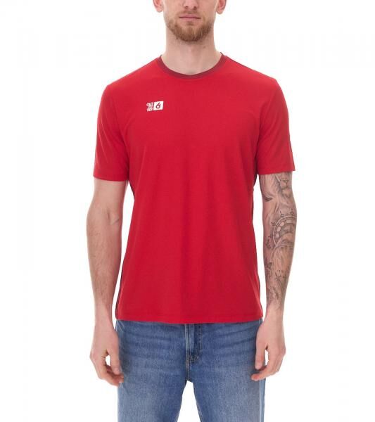 Outfitter OCEAN FABRICS TAHI Match Trikot Herren nachhaltiges Training-Shirt mit Mesh-Einsätzen Fitness-Shirt Kurzarm-Shirt OUT-M-1046-OTW