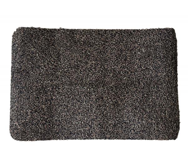 multimat Saugaktivmatte Fu&szlig;-Matte weiche T&uuml;r-Matte mit rutschfester R&uuml;ckseite 40x60cm 7872260 Braun
