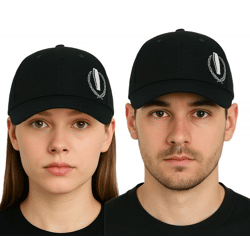 My Chemical Romance Unisex Cap Baumwoll-Cap Baseball-Cap mit gebogenem Schirm TC104147MCR Schwarz