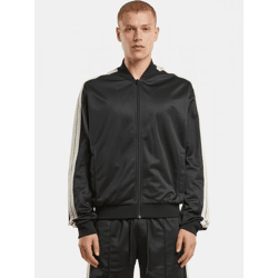moderne Urban Classics Herren Jacke Reißverschluss Taschen Schwarz