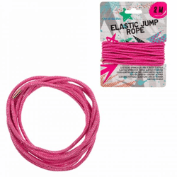 Out of the Blue springkoord elastiek roze 8 m