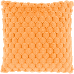 Unique Living Kissen „Dezi“, orange, 45 x 45 cm