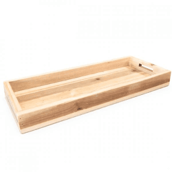 Dienblad Senne hout naturel 38 cm