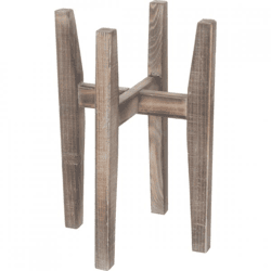 Mica plant stand wood 48 cm