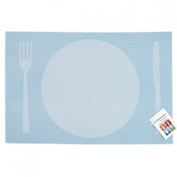 Placemat Hampton blauw 45 x 30 cm