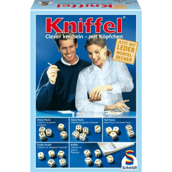 Kniffel® mit Lederwürfelbecher - Familienspiel