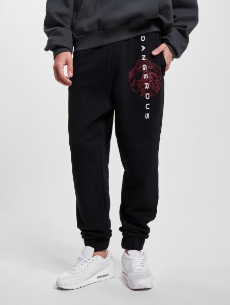bequeme Dangerous DNGRS Herren Jeans mit Baumwolle Schwarz
