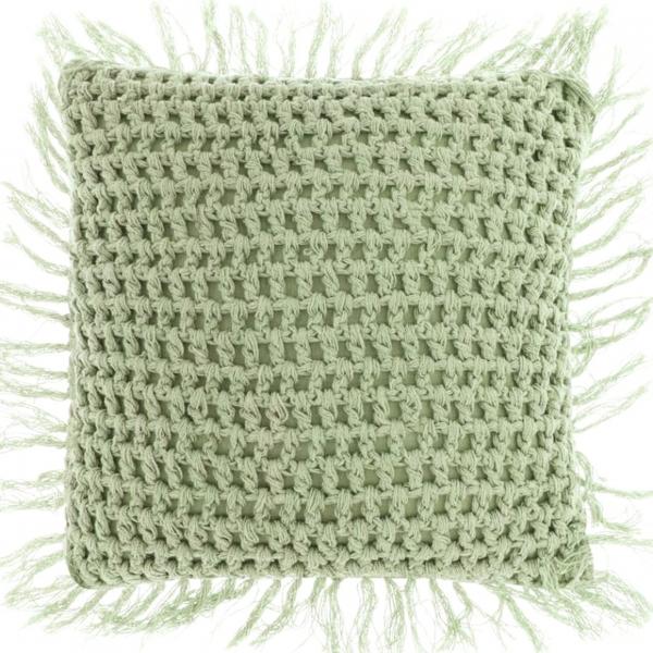 Unique Living cushion Tufo nile green 45 x45 cm