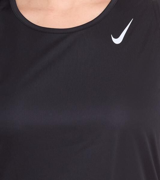 NIKE Dri-FIT Race Damen T-Shirt kurz&auml;rmliges Fitness-Shirt luftiges Sport-Shirt DD5927 010 Schwarz