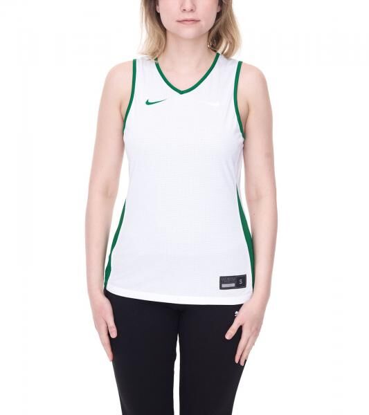NIKE Team Basketball Reversible Damen Tank-Top mit Dri-FIT-Technologie Trainings-Shirt wendbares Sport-Shirt NT0213-302 Gr&uuml;n/Wei&szlig;