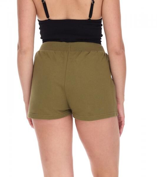 YOU DO YOU Damen Sport-Shorts Sweatpants kurze Baumwoll-Hose Fitness-Shorts Yoga-Mode 905091 Khaki