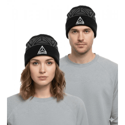 Mudvayne Unisex Beanie Metal Band Winter Hat Soft Knit Beanie with Embroidered Logo Cotton Beanie Black/Olive Green