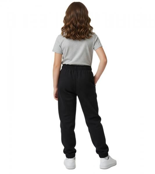 stylische Kinder Jogginghose f&uuml;r M&auml;dchen und Jungen Sweat-Hose fluoreszierendem Skelett Aufdruck 926587 Schwarz