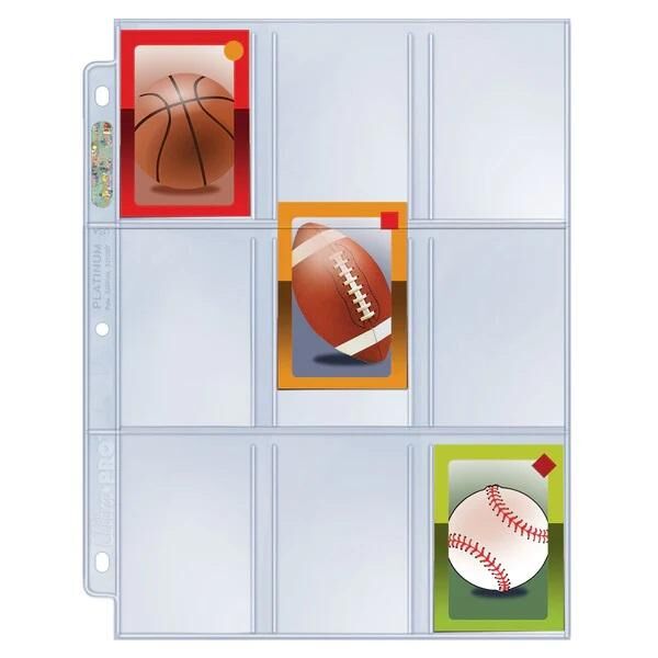 Platinum Series Pocket Pages (100) for Cards and Photos