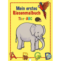 My first giant coloring book Animal Abc