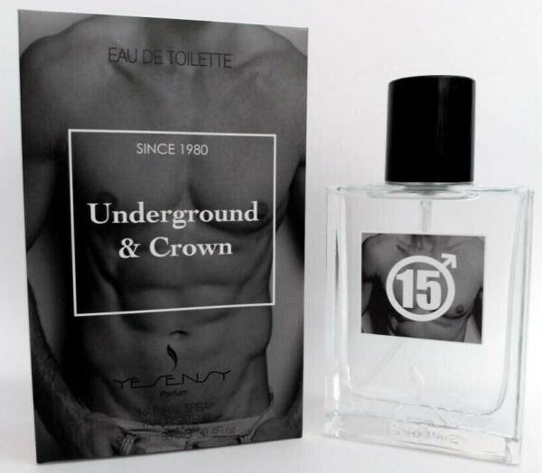 Eau de Toilette for man 100 ml Underground & Crown - Yesensy