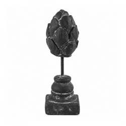 Countryfield-Figur „Artischocke“ von Joppe, schwarz, 23,5 cm