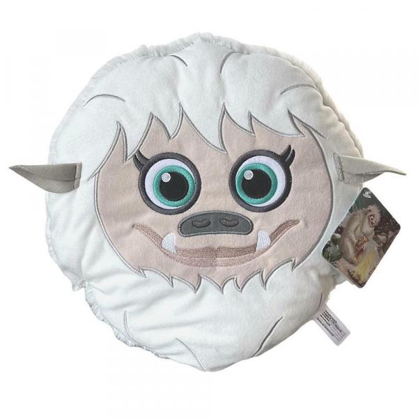 „Let it snow“-Kissen „Schneemonster“, 34 cm