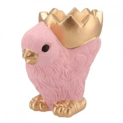 Schale Küken rosa 19 cm