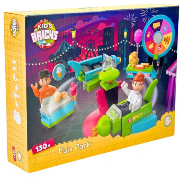 Kids Bricks building blocks Fun Park 130 piece 15 cm
